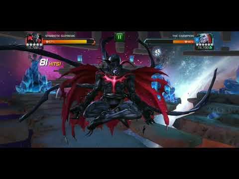 Act 6.2.6 Champion SOLOed with Symbiote Supreme 🦸‍♀️