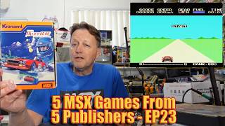 5 MSX Games From 5 Publishers (Topple Zip, Star Dust, Payload, Knither Special, Hyper Rally)