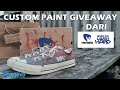 CUSTOM PAINT SEPATU GIVE AWAY DARI NEVERTOOLAVISH X VENTELA | FORGING CULTURE
