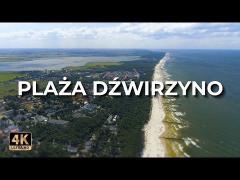 Plaża Dźwirzyno z drona | Lato | LECE W MIASTO™ [4k]