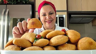MINI RISOLES DE CARNE faça a MELHOR MASSA para o seu SALGADO FRITO 