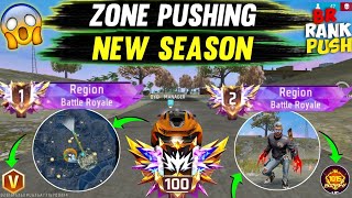 ZONE PUSHING WITH NEW SEASON 😈 BEST CHRECTER SKILLS IN ZONE SURVIVAL 😀 SEASON - 49 !!
