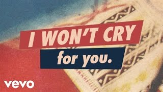La Santa Cecilia - I Won't Cry For You (Lyric Video)