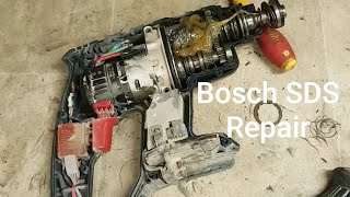Repairing a Bosch GBH 18V-EC Compact SDS+ drill powertool