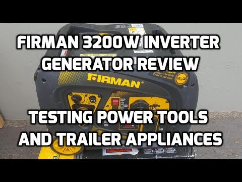 Firman 3200w Inverter Generator Review with Quiet Box