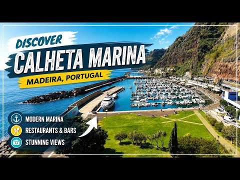 Calheta Marina, Madeira 🇵🇹 | Stunning DJI Neo 2 Drone Flight Over Paradise