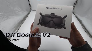 DJI FPV Goggles V2 Unbox - Activation fix in description
