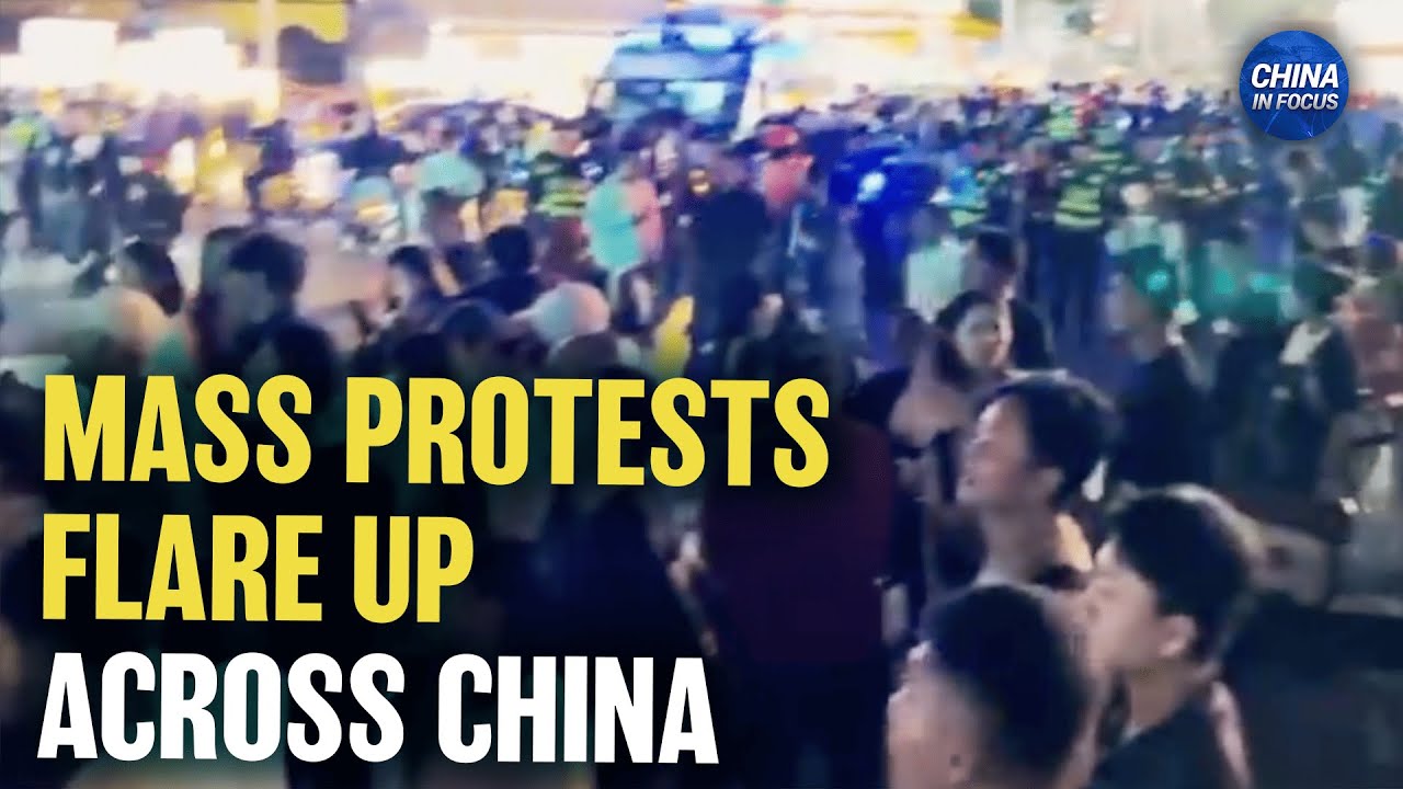 China Protests Flare Up Ahead of Regime Anniversary; China's Economy Staggering: Expert