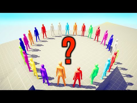 RANDOM UNITS FREE FOR ALL-Battle Royale Part 2 | TABS - Totally Accurate Battle Simulator