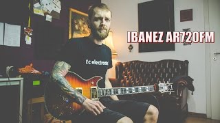 Video thumbnail for Ibanez AR720FM Review by Frank Fleckenstein