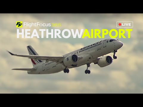 Heathrow Airport Live - Thursday 18th April 2024