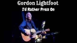 Gordon Lightfoot performs I&#39;d Rather Press On at The Grove of Anaheim 03-12-19