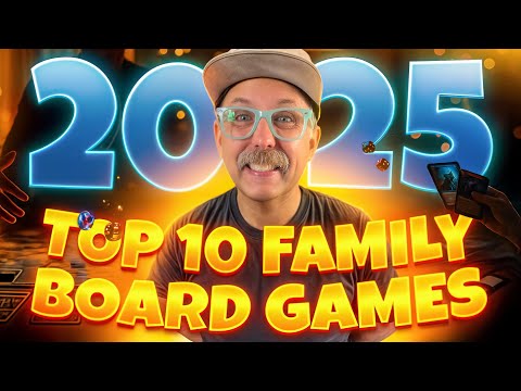 Top 10 Family Board Games of 2025