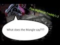 Five Nights at Freddy's 2: Voices in the Mangle's ...