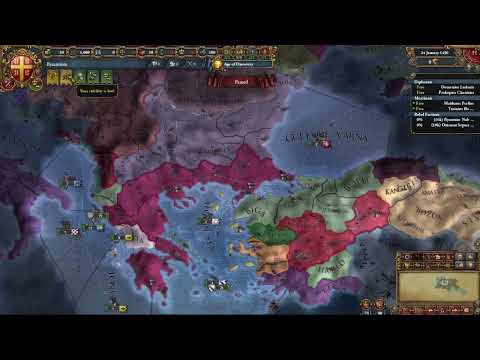 EU4: Easiest way to beat The Ottomans as Byzantium!