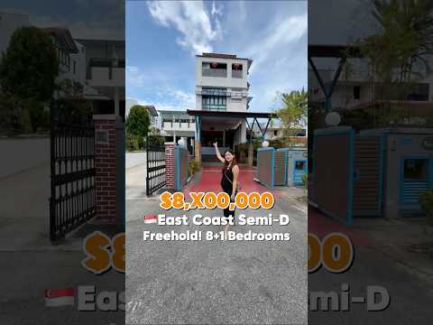 ❤️GIANT⚡️Freehold 3-Storey Semi-D in East Coast Hill w 8 Bedrooms!, Sennett Lane/ Evergreen Avenue/ Upper East Coast Road, 8 Bedrooms, 6,500 sqft, Semi-Detached House For Sale, by Caryn Wong, 500114932 - PropertyGuru.com.sg