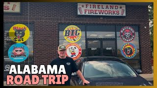 Road Trip! Fireworks Shopping in Alabama!
