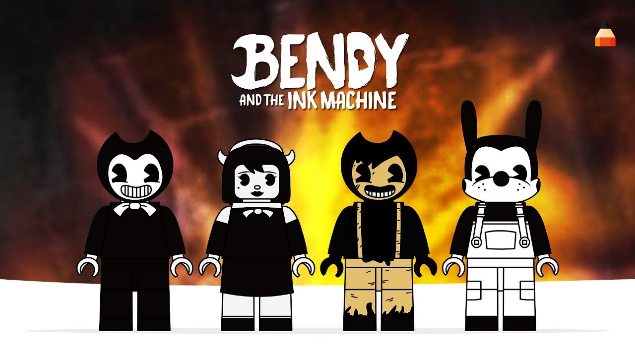 bendy and the ink machine mini figures