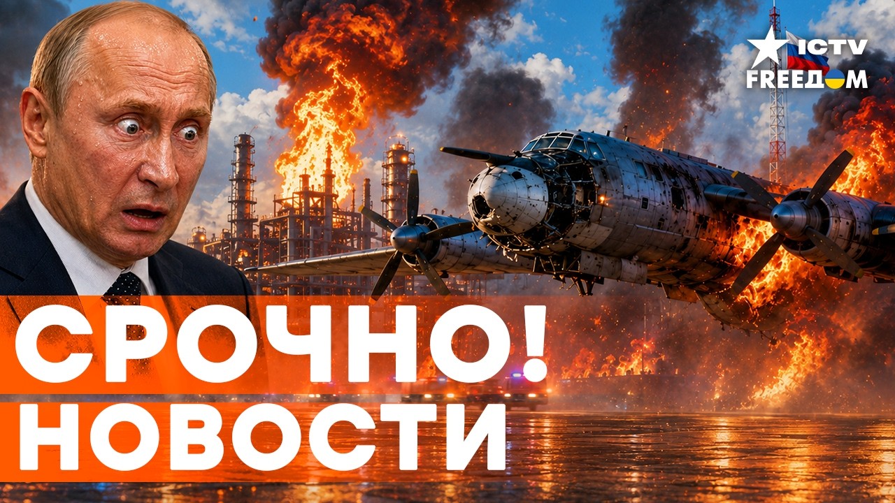 ЖЕСТКИЙ БУМЕРАНГ ДЛЯ РФ! СТРАТЕГИЧЕСКАЯ АВИАЦИЯ ГОРИТ В ТЫЛУ. ЭКСПОРТ И ЭКОН?