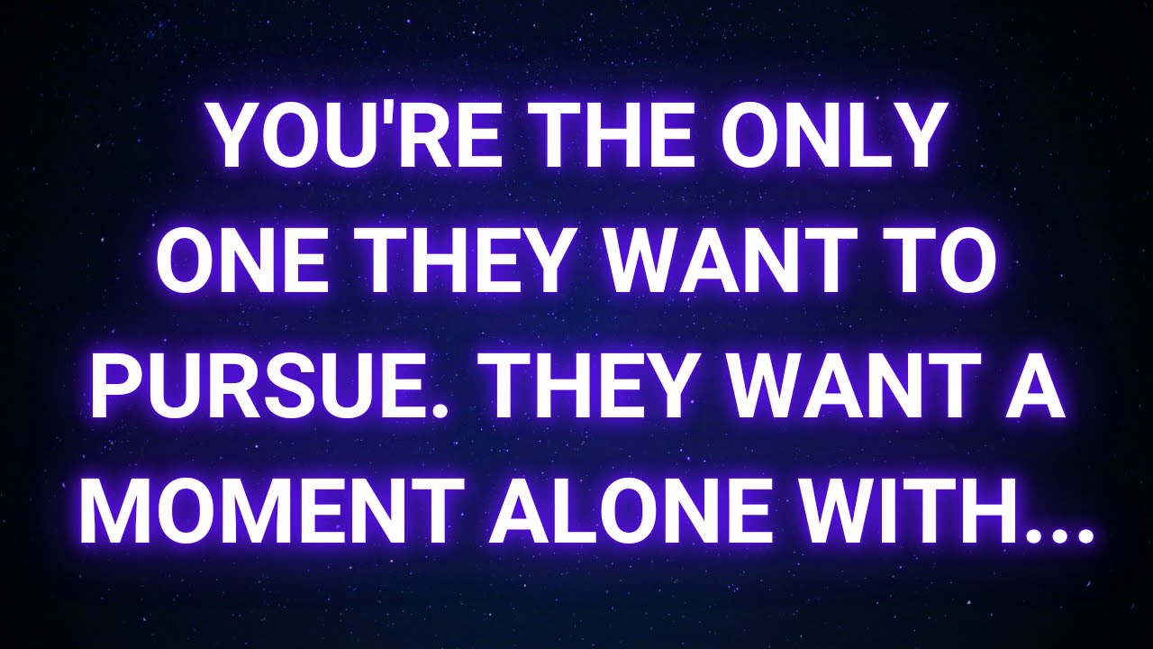 You're the only one they want. They just want a moment alone with you | God message today