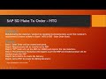 SD Make To Order MTO | Sivan's SAP SD Training