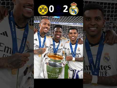 Vinícius Jr. Scores the Goal That Changes Everything! Dortmund VS Real Madrid - UCL Final 2024