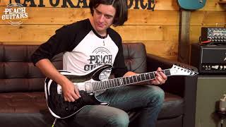 Video thumbnail for ESP E-II HORIZON NT-II STBLKSB EMG by Peach Guitars