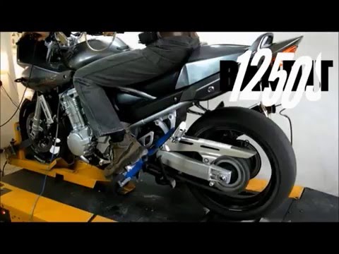Suzuki Bandit 1250 on the Dyno.