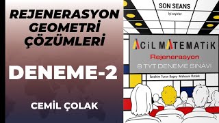 ACİL YAYINLARI REJENERASYON DENEMELERİ GEOMETRİ ÇÖZÜMLERİ Deneme 2
