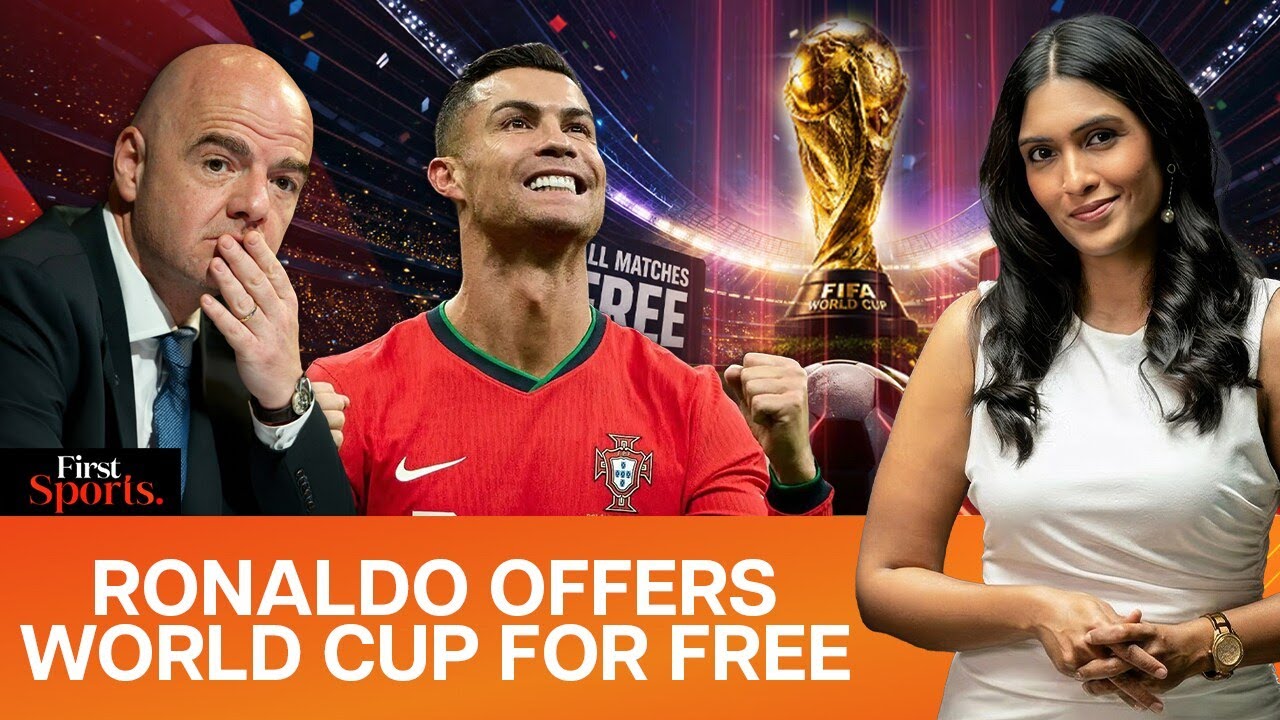 Cristiano Ronaldo’s Free World Cup Plan In Brazil, Threat To FIFA?  | First Sports With Rupha Ramani