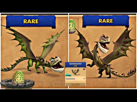 SANDBUSTER MAX LEVEL 175 TITAN MODE - Dragons: Rise of Berk