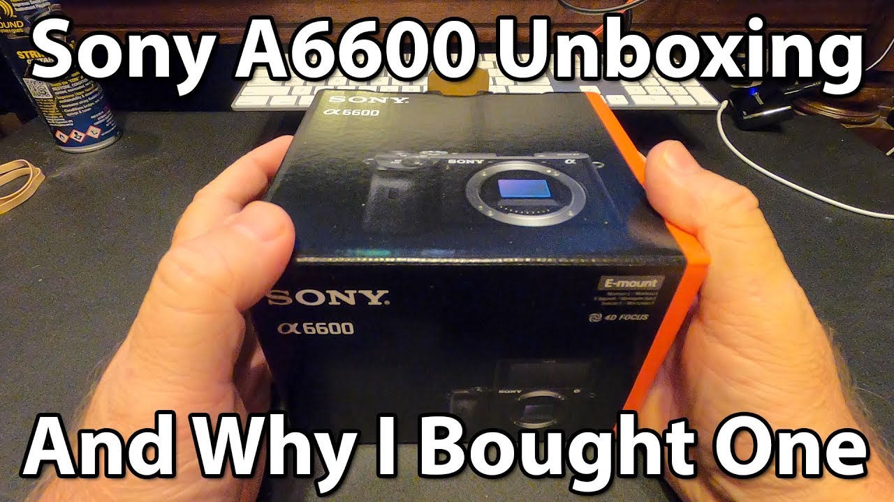 Sony A6600 - Unboxing, and Why I Bought One
