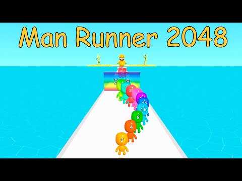 Man Runner 2048- New Game Gameplay Walkthrough 1