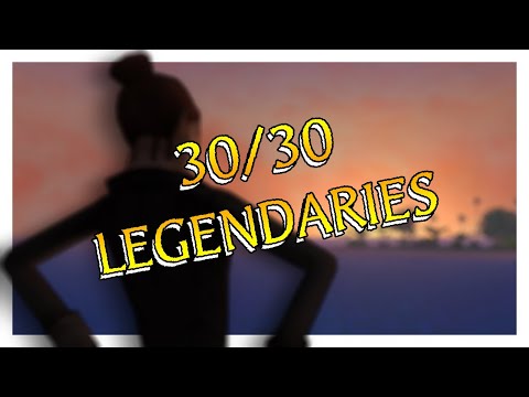 TLOPO - Becoming a Tier 1 looter (30/30 Legendary Collection)