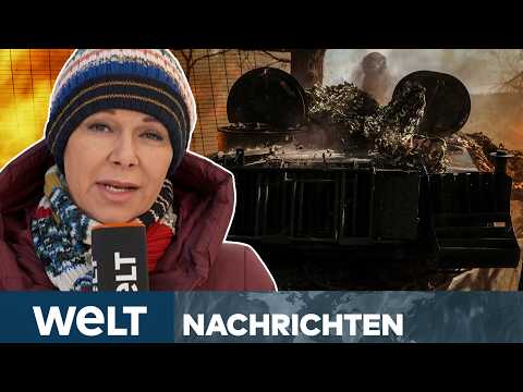 PUTINS KRIEG: Ukraine erhöht Druck auf Moskau! Militär feuert auf Ziele in Russland I WELT STREAM