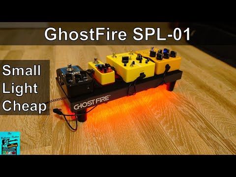 Ghost Fire SPL-01 - Cheap, Tiny & Lightweight pedalboard from Amazon
