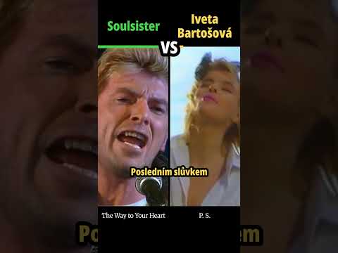 SOULSISTER vs IVETA BARTOŠOVÁ - P. S. (The Way to Your Heart) - #shorts #hudba #versus