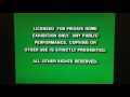 Green FBI Warning Screens 1986 WDHV Cut Short