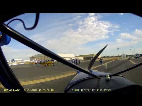 Landing at Planes & Coffee, Cleburne TX