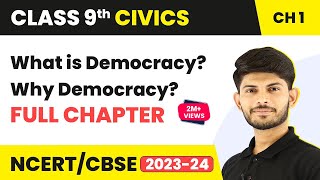 Class 9 Civics Chapter 1  What Is Democracy? Why D