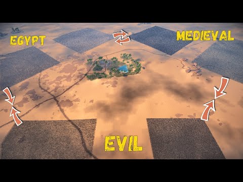 Battle Of 3 Armies: Evil - Egypt - Medieval - UEBS 2