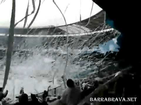 "Guardia Imperial (Racing) - Recibimiento historico" Barra: La Guardia Imperial &bull; Club: Racing Club &bull; País: Argentina