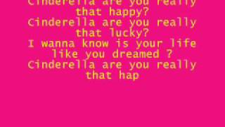 Sweetbox, cinderella, songtekst