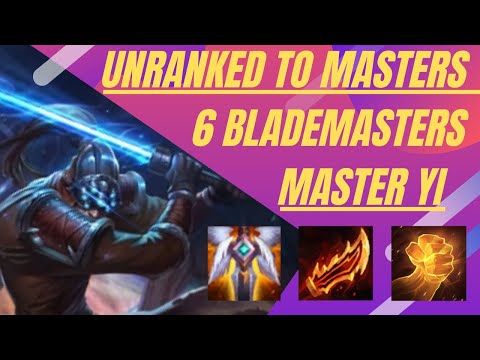INSANE 6 BLADEMASTERS | UNRANKED TO MASTERS | TEAMFIGHT TACTICS GALAXIES SET 3 | HOW TO GUIDE TFT