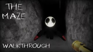 Roblox: The Maze (Walkthrough)