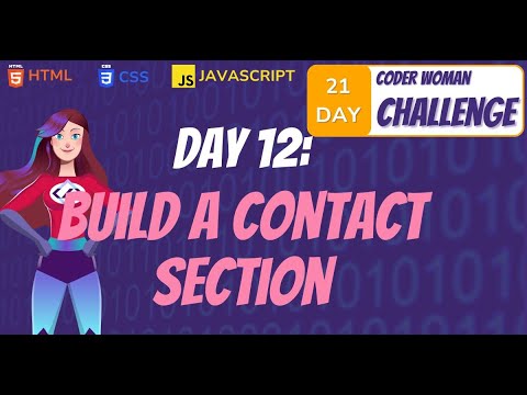 π¬ Build a Contact Section