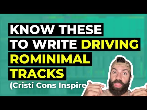 Rominimal: 6 key ingredients to make a driving rominimal track (Cristi Cons inspired)