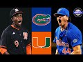 10 Florida Vs 17 Miami EXCITING Game 2 2026 College Baseball Highlights
