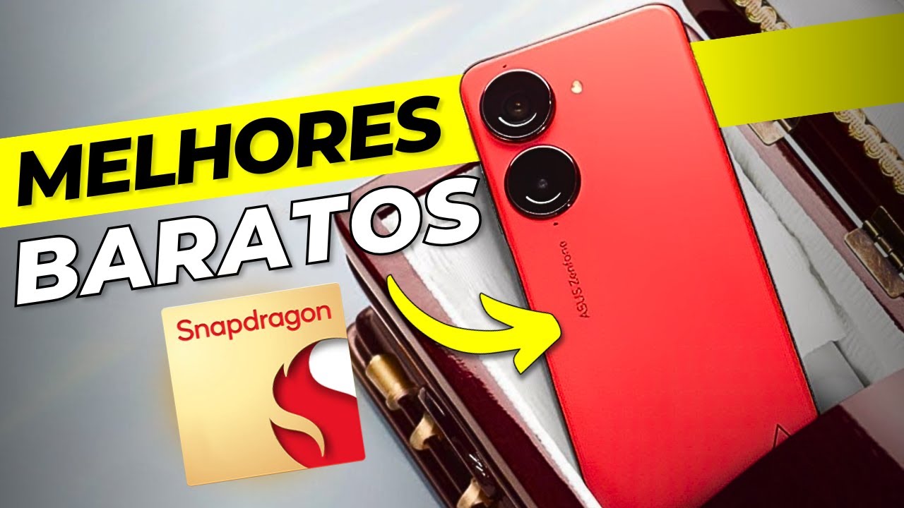TOP 7 MELHORES Celulares BOM e BARATO em 2025! (RODA TODOS JOGOS)