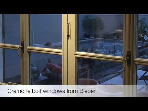 Cremone bolt windows from Bieber
